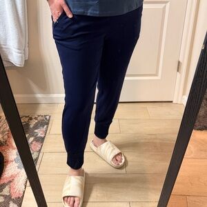 Jaanuu Navy Blue Scrub Joggers